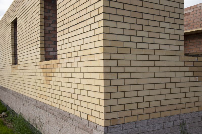 Brick Facing Installation